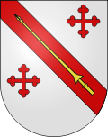 Wappen Gemeinde Autigny Kanton Fribourg
