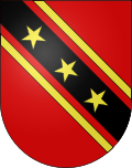 Wappen Gemeinde Billens-Hennens Kanton Fribourg