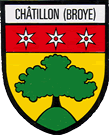 Wappen Gemeinde Châtillon (FR) Kanton Fribourg