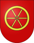 Wappen Gemeinde Galmiz Kanton Fribourg