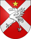 Wappen Gemeinde Grandvillard Kanton Fribourg