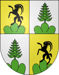 Wappen Gemeinde Granges (Veveyse) Kanton Fribourg