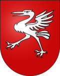 Wappen Gemeinde Gruyères Kanton Fribourg