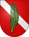 Wappen Gemeinde Hauteville Kanton Fribourg