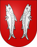 Wappen Gemeinde Meyriez Kanton Fribourg