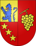Wappen Gemeinde Mézières (FR) Kanton Fribourg