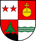 Wappen Gemeinde Val-de-Charmey Kanton Fribourg