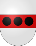 Wappen Gemeinde Vallon Kanton Fribourg