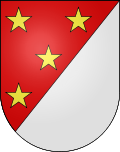 Wappen Gemeinde Villorsonnens Kanton Fribourg