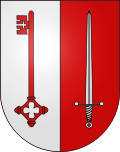 Wappen Gemeinde Romainmôtier-Envy Kanton Vaud