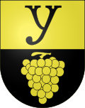 Wappen Gemeinde Yvorne Kanton Vaud